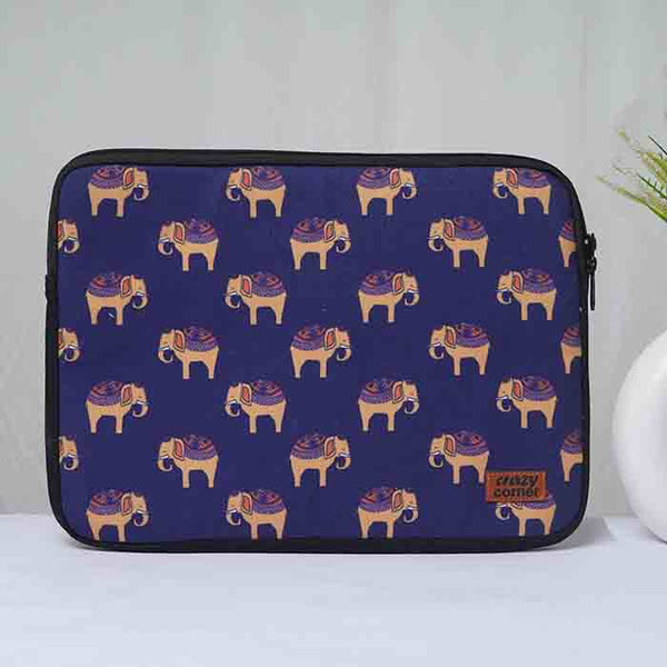 Elephant Printed Laptop Sleeve/Cover 13 inch